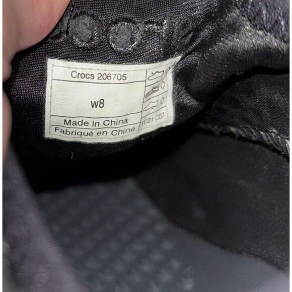 Crocs Literide 360 Pacer Sneakers Women’s Size 8 Lace Up Comfort Water Shoes - Picture 9 of 9